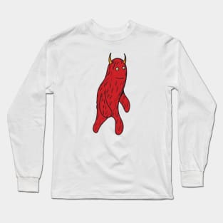 Red Monster Long Sleeve T-Shirt